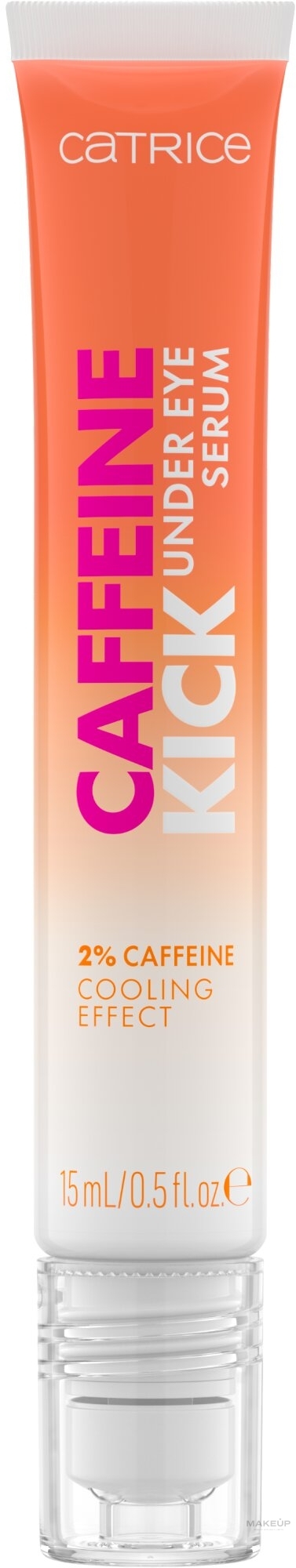 Augenserum - Catrice Caffeine Kick Under Eye Serum  — Bild 15 ml