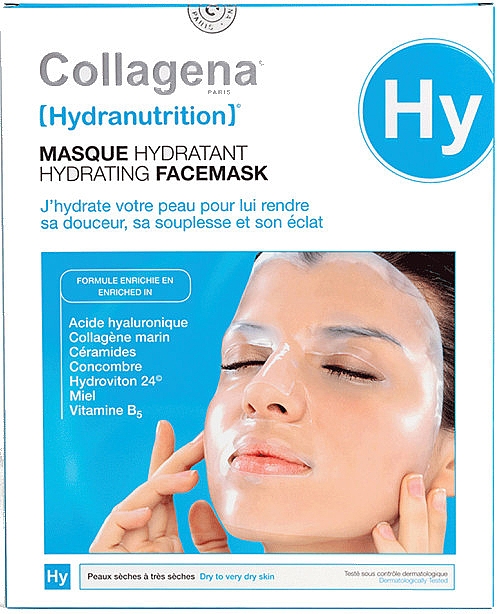 Feuchtigkeitsspendende Gesichtsmaske - Collagena Paris Hydranutrition Hydrating Face Mask — Bild N1