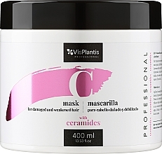 Maske für geschädigtes und geschwächtes Haar mit Ceramiden - Vis Plantis Mask For Damaged And Weakened Hair With Ceramides — Bild N1