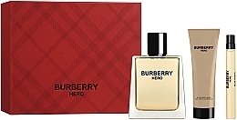 Burberry Hero	 - Duftset (Eau de Toilette 100ml + Duschgel 75ml + Eau de Toilette Mini 10ml)  — Bild N2