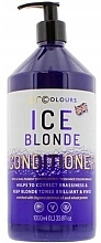 Düfte, Parfümerie und Kosmetik Tonisierender Conditioner für blondes Haar - ProColours Ice Blonde Conditioner 