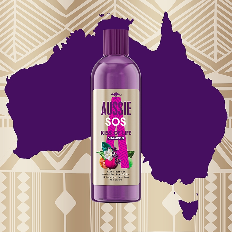 Intensiv regenerierendes Shampoo - Aussie Hair SOS Deep Repair Shampoo — Bild N3