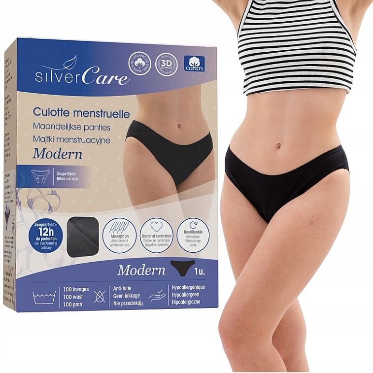 Menstruationshöschen Silver Care. Modern - Masmi Menstrual Panties — Bild N1