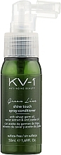 Düfte, Parfümerie und Kosmetik Leave-In-Spray-Conditioner mit Kaviarextrakt und Jojobaöl - KV-1 Green Line Shine Touch Spray-Conditioner