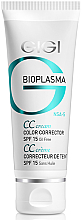 Ölfreie ausgleichende CC Gesichtscreme LSF 15 - Gigi Bioplasma Color Corrector Cream SPF 15  — Bild N1