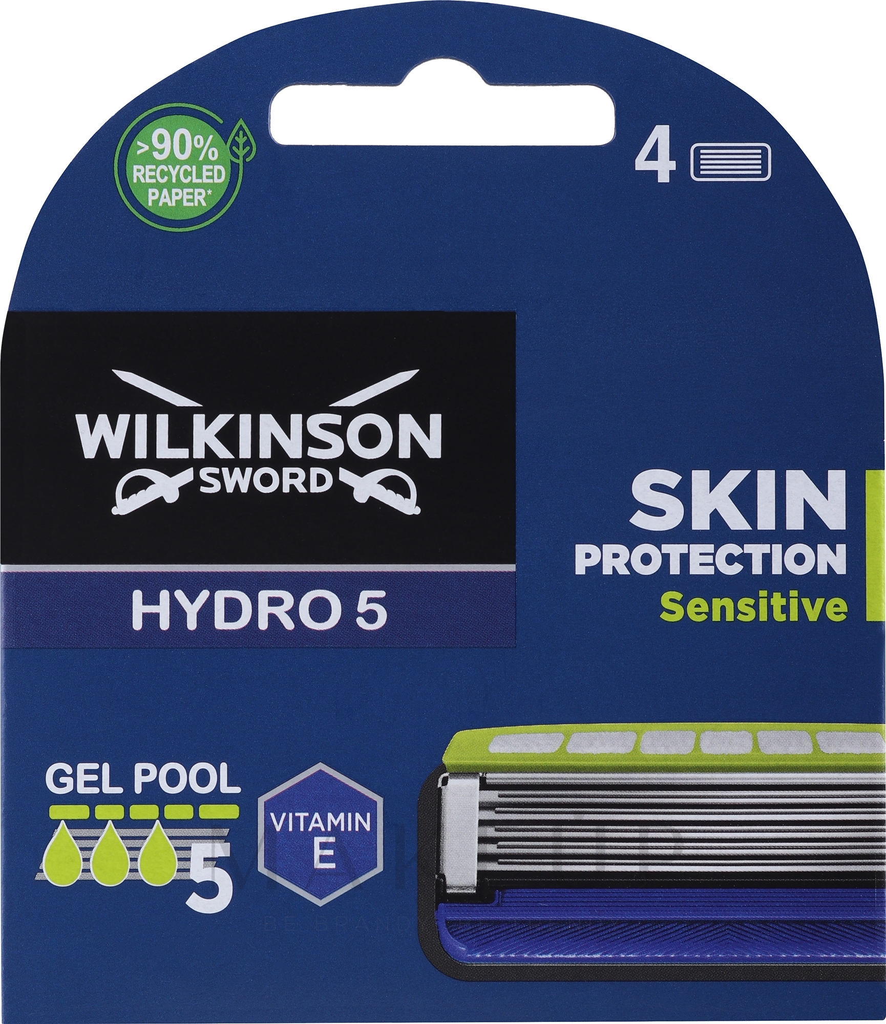 Ersatzklingen 4 St. - Wilkinson Sword Hydro 5 Sensitive — Bild 4 St.