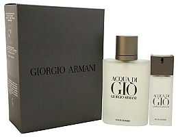 Düfte, Parfümerie und Kosmetik Giorgio Armani Acqua Di Gio Pour Homme - Duftset (Eau de Toilette 100ml + Eau de Toilette 15ml)