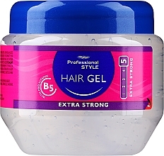 Düfte, Parfümerie und Kosmetik Haarstyling-Gel - Professional Style Hair Gel Extra Strong With Pro Vitamin B5