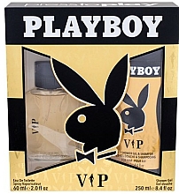 Playboy VIP for Him - Duftset (Eau de Toilette 60ml + Duschgel 250ml) — Bild N1