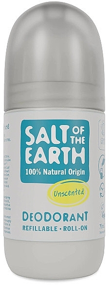 Deo Roll-on - Salt of the Earth Effective Unscented Refillable Roll-On Deo — Bild N1