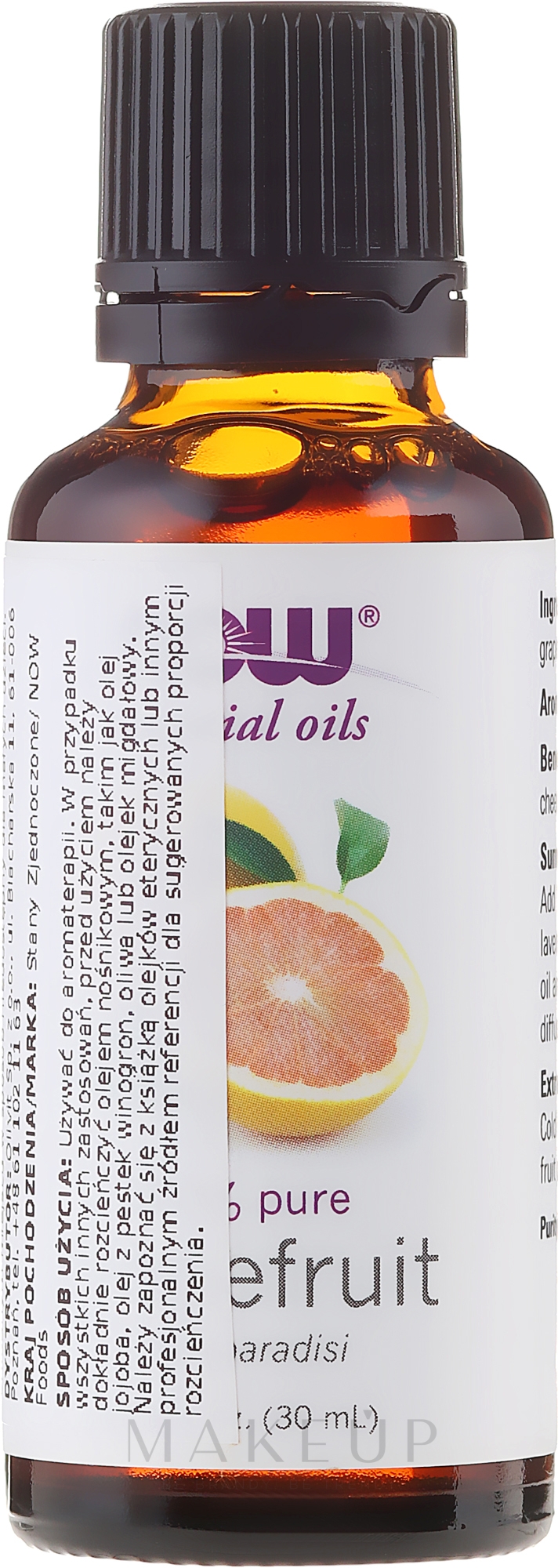 Ätherisches Öl Grapefruit - Now Foods Grapefruit Essential Oils — Bild 30 ml