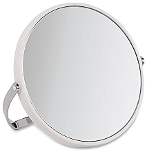 Tischspiegel rund weiß Durchmesser 13 cm Vergrößerung x5 - Acca Kappa Mirror Bilux White Plastic X5 — Bild N1
