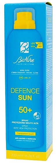 Bräunungsspray SPF50+ - BioNike Defence Sun Spray SPF50+ — Bild N2