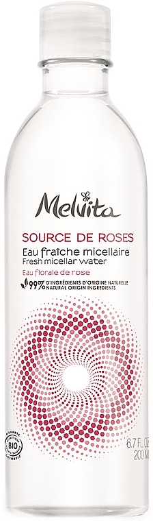 Mizellenwasser - Melvita Source De Roses Micellar Water — Bild N1