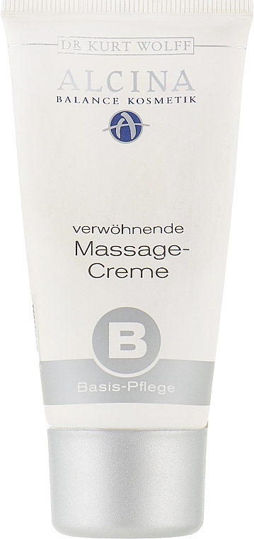 Verwöhnenede Massagecreme für Gesicht - Alcina B Massage Creme  — Bild N1