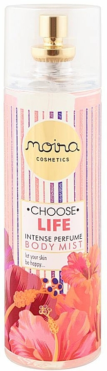 Parfümierter Körpernebel - Moira Cosmetics Choose Life Body Mist — Bild N1