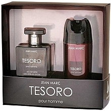 Set - Jean Marc Tesoro Pour Homme (deo/150ml + edt/100ml) — Bild N1