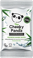 Düfte, Parfümerie und Kosmetik Biologisch abbaubare Babytücher mit Bambus, gereinigtem Wasser, Aloe Vera und Fruchtextrakt - The Cheeky Panda Biodegradable Bamboo Handy Wipes