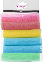Düfte, Parfümerie und Kosmetik Papilloten breit 9253 Variante 3 mehrfarbig 6 St. - Donegal Sponge Rollers