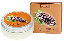 Düfte, Parfümerie und Kosmetik Körpercreme mit Kakaobutter für trockene und strapazierte Haut - Styx Naturcosmetic Cacao Butter Body Cream