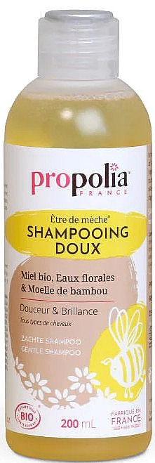 Mildes Haarshampoo - Propolia Organic Honey & Bamboo Gentle Shampoo — Bild N3