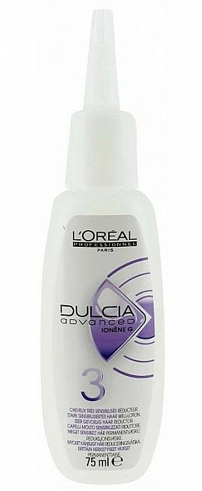 Dauerwell-Lotion für sehr trockenes und empfindliches Haar - L'Oreal Professionnel Dulcia Advanced Perm Lotion 3 — Bild N1