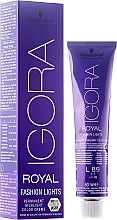 Düfte, Parfümerie und Kosmetik Haarfarbe - Schwarzkopf Professional Igora Royal Fashion Lights