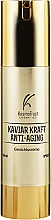 Gesichtscreme mit Extrakt aus schwarzem Kaviar und Gold - KosmoTrust Cosmetics Kaviar Kraft Anti-Aging — Bild N1