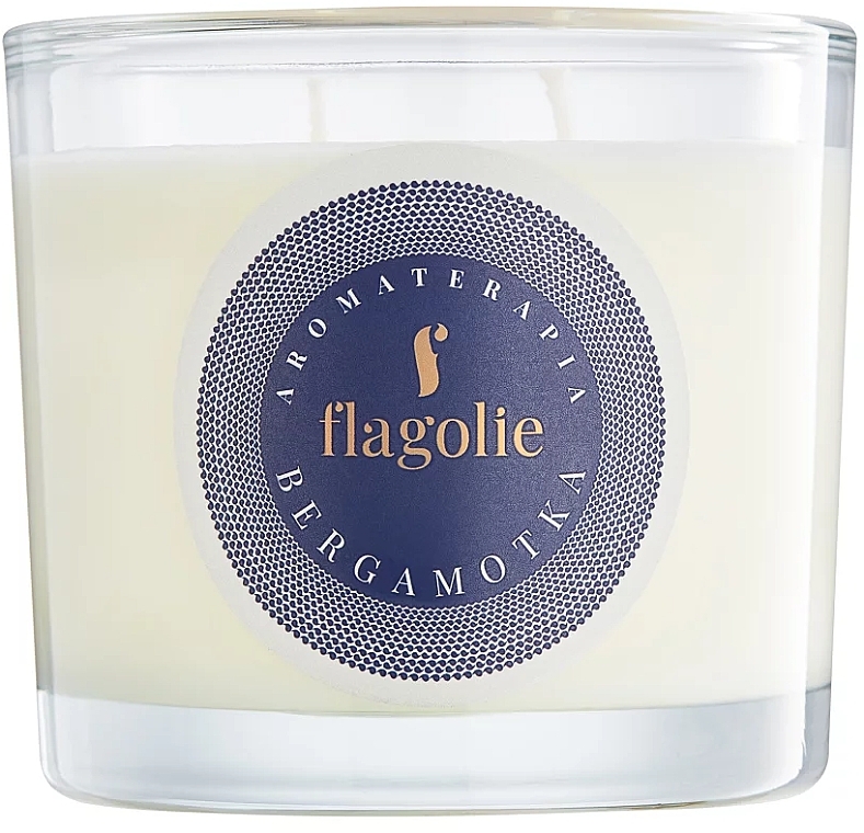 Duftkerze im Glas Bergamotte - Flagolie Fragranced Candle Bergamot  — Bild N1