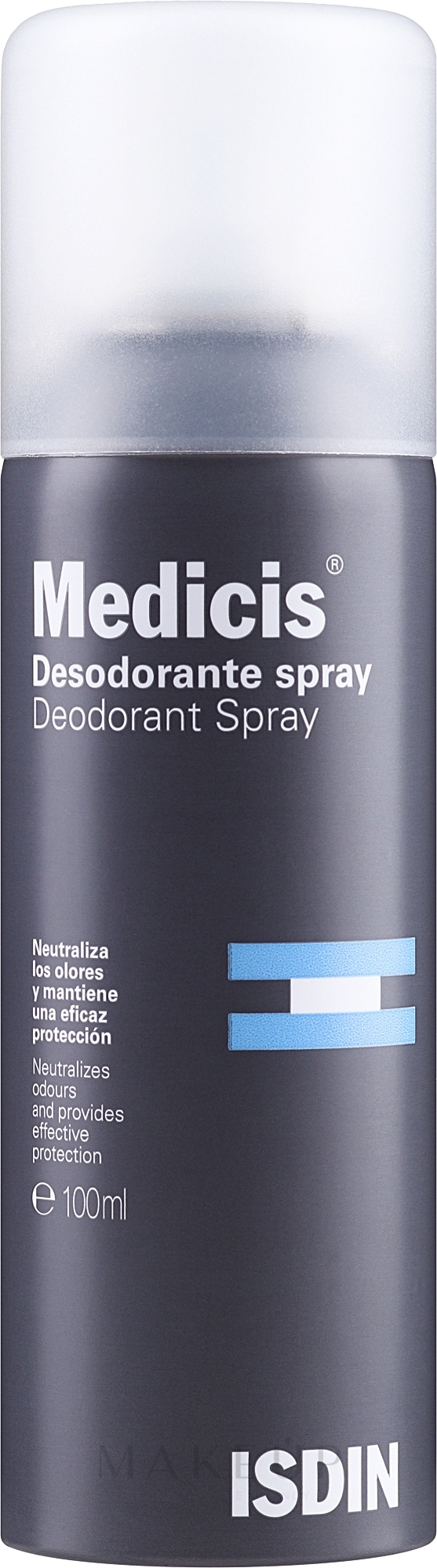 Deospray - Isdin Medicis Deodorant Spray — Bild 100 ml