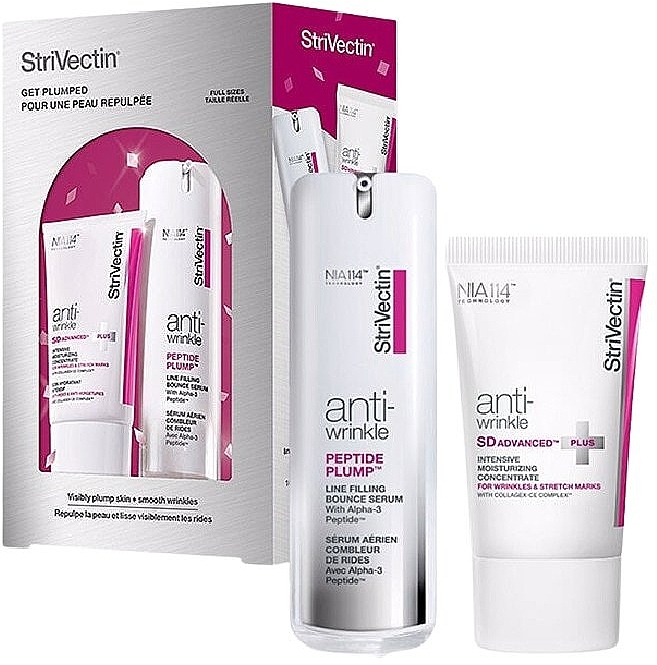 Set - StriVectin Anti Wrinkle Get Plumped (f/serum/30ml + f/conc/60ml) — Bild N3