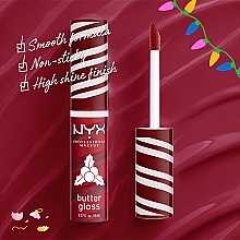 Feuchtigkeitsspendendes Lipgloss - NYX Professional Makeup Home Alone Butter Gloss — Bild N10