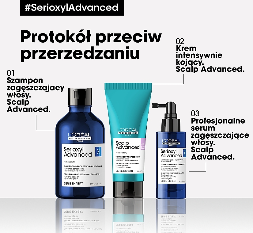 Haarshampoo - L'Oreal Professionnel Serioxyl Advanced Densifying Professional Shampoo — Bild N7