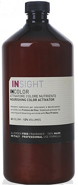 Protein-Aktivator 12% - Insight Incolor Nourishing Color Activator Vol 40 — Bild N1