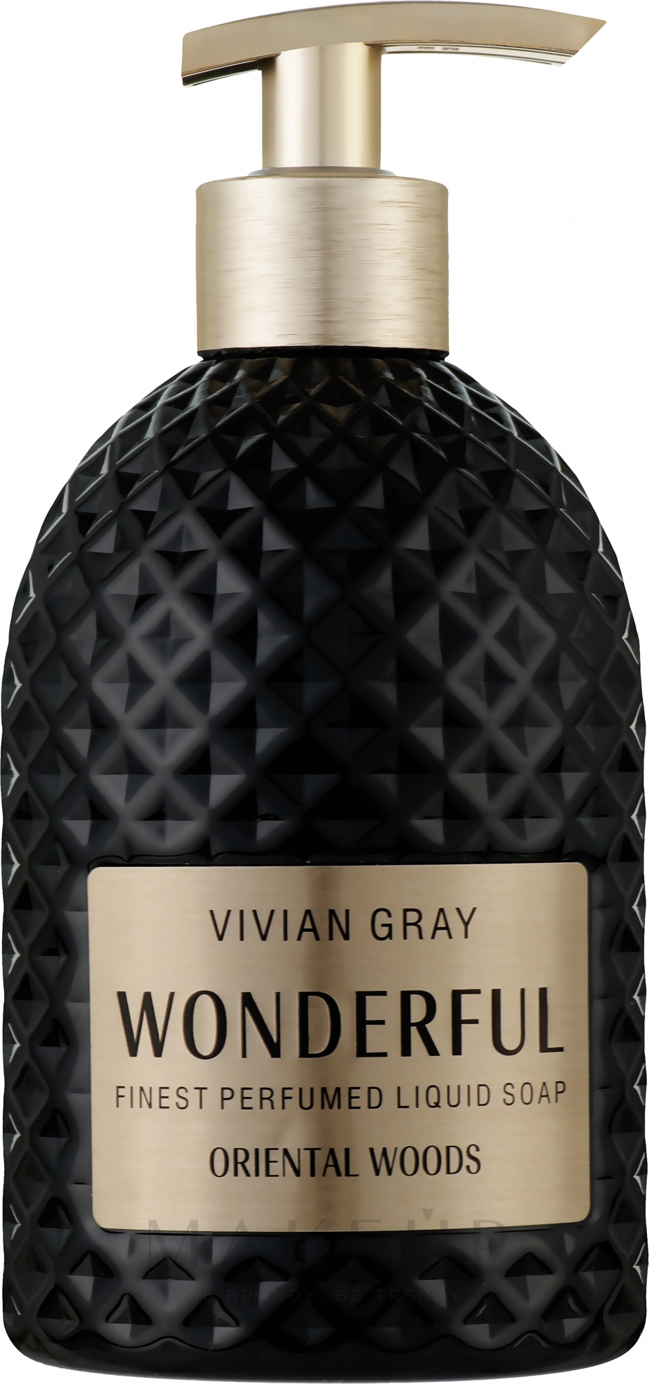 Flüssigseife - Vivian Gray Wonderful Oriental Woods Liquid Soap — Bild 500 ml