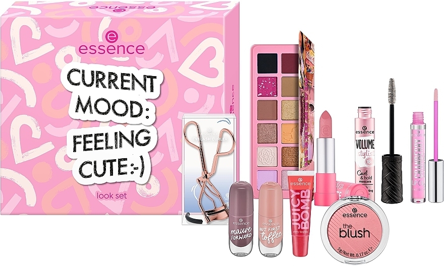 Make-up-Set, 9 Produkte - Essence Current Mood: Feeling Cute Look Set — Bild N1