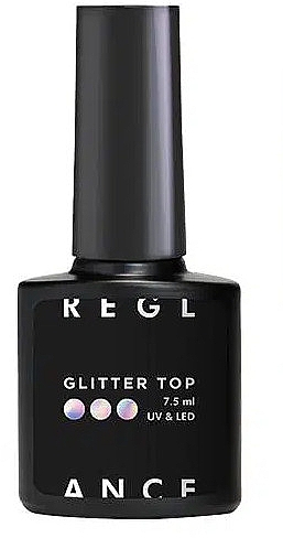 Nagelüberlack mit Glitzer - Reglance Glitter Top — Bild N1