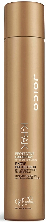 Hitzeschützendes Haarstylingspray für mehr Glanz Flexibler und mittlerer Halt - Joico K-Pak Protective Hairspray — Bild N1