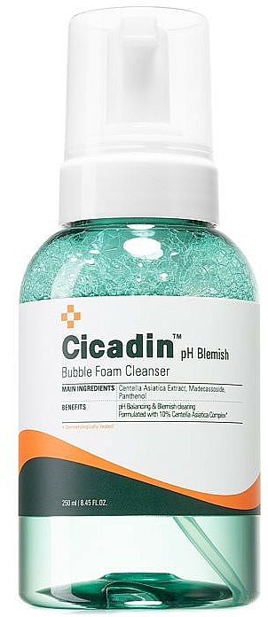 Gesichtswaschschaum mit Centella Asiatica - Missha Cicadin pH Blemish Bubble Foam Cleanser — Bild N1