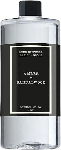 Cereria Molla Amber & Sandalwood  - Nachfüller für Aromadiffusor  — Bild N1