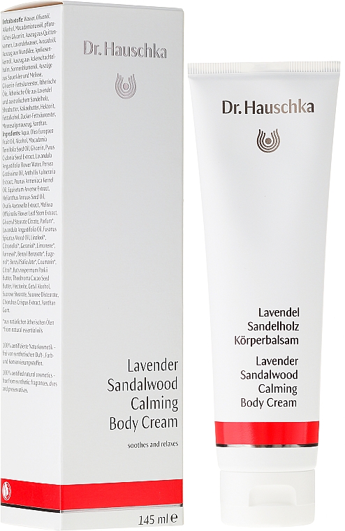Beruhigender Körperbalsam mit Lavendel und Sandelholz - Dr. Hauschka Lavender Sandalwood Calming Body Cream — Bild N1