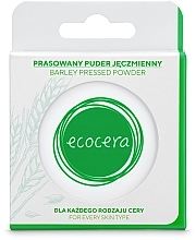 Kompaktpuder mit Gerste und Vitaminen - Ecocera Barlay Pressed Powder — Bild N3