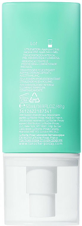 Intensive feuchtigkeitsspendende Gesichtscreme für trockene und empfindliche Haut - La Roche-Posay Hydraphase Intense Rich 50 ml — Foto N2
