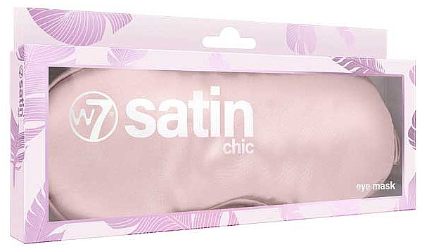 Schlafmaske rosa - W7 Cosmetics Satin Chic Pink — Bild N1