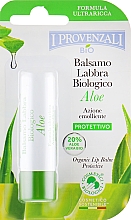 Lippenbalsam mit Bio-Aloe-Saft 20% - I Provenzali Aloe Lip Balm — Bild N1