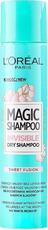 Trockenshampoo Sweet Fusion - L'Oreal Paris Magic Shampoo Invisible Dry Shampoo Sweet Fusion — Bild N1