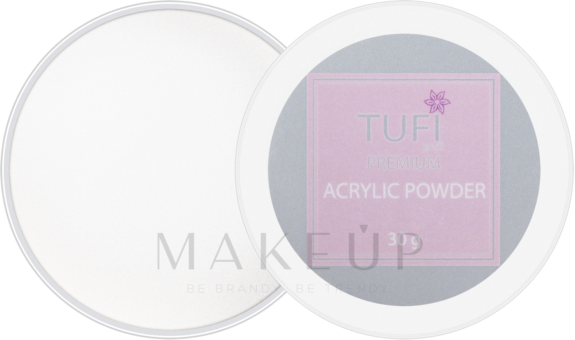Camouflage-Acrylpuder - Tufi Profi Premium Acrylic Powder — Bild 001 - Clear