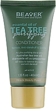 Stärkende Haarspülung mit Teebaumöl - Beaver Professional Essential Oil Of Tea Tree Conditioner — Bild N3