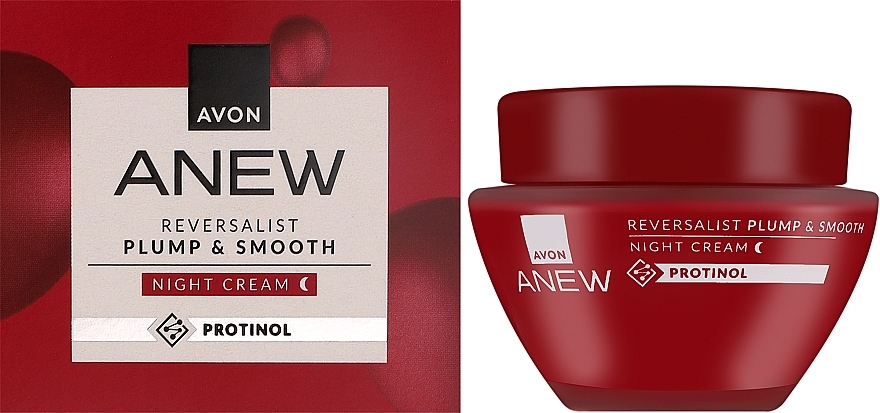 Revitalisierende Nachtcreme mit Protinol  - Avon Reversalist Plump & Smooth Night Cream Protinol — Bild N2