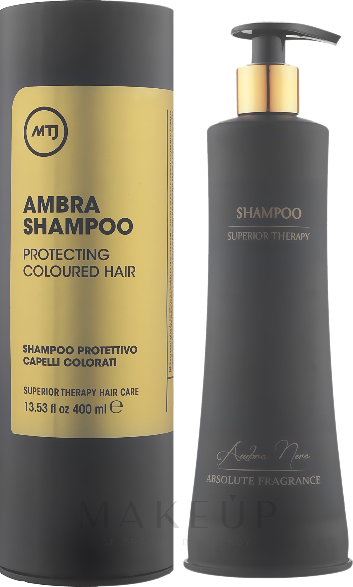 Shampoo für normales Haar - MTJ Cosmetics Superior Therapy Ambra Nera Shampoo — Bild 400 ml